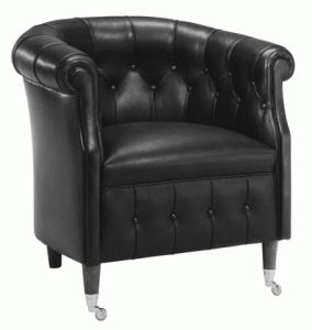 Chesterfield Chair Black