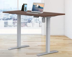 single motor sit stand desk