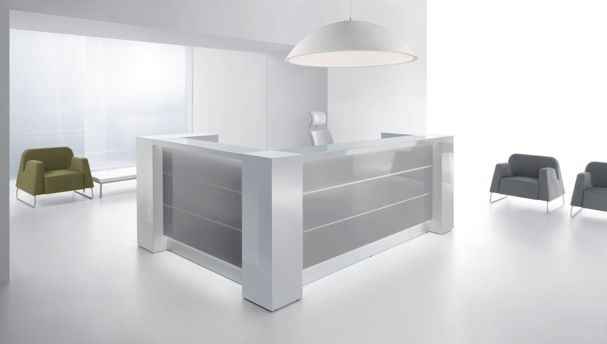 Valde small reception grey