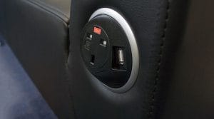 Pixel power module integrated into soft chair