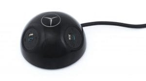PLUTO Power module customized with a Mercedes-Benz logo