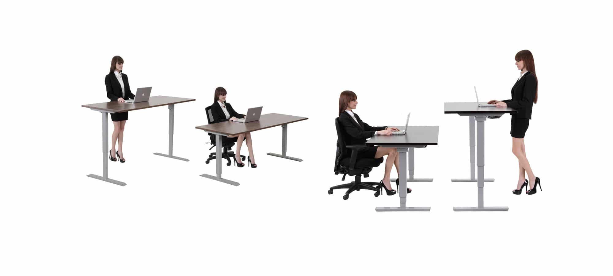 Custom / Bespoke Adjustable Sit Stand Desks | Donworth Office Interiors