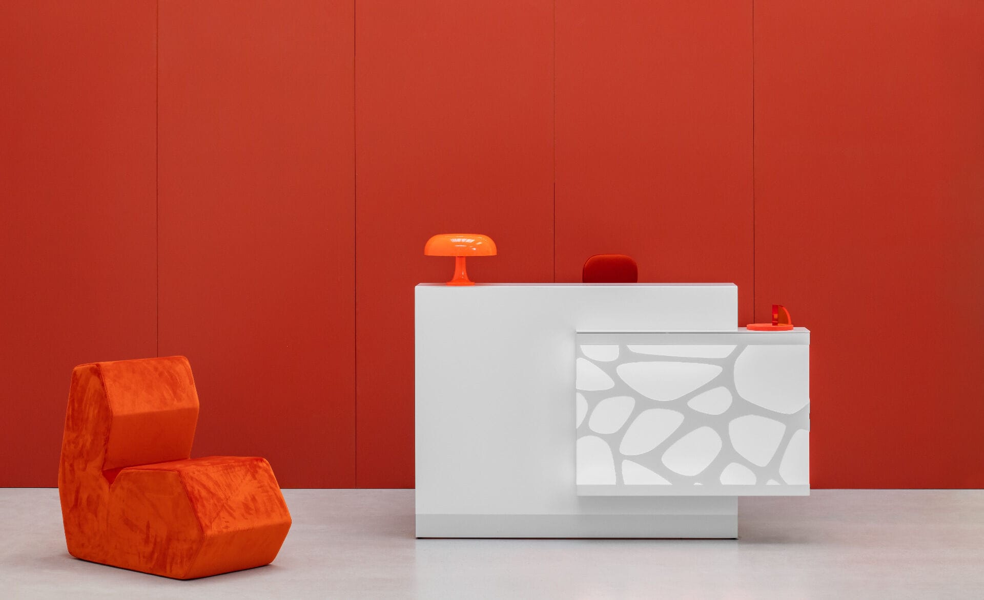 Organic Reception Desk | Office Furniture | Donworth Office Interiors