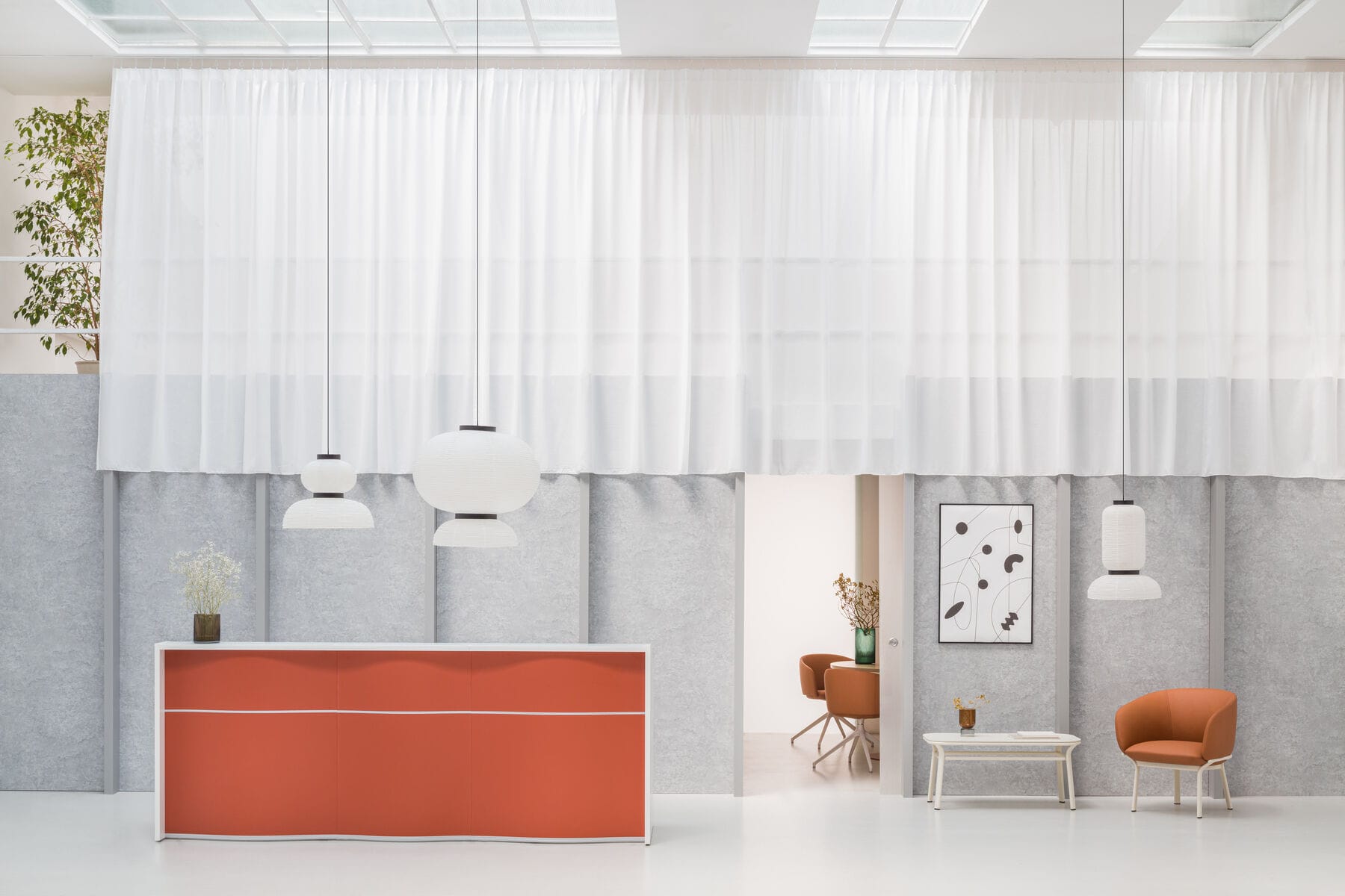 Wave Reception Desk | Office Furniture | Ireland | Donworth
