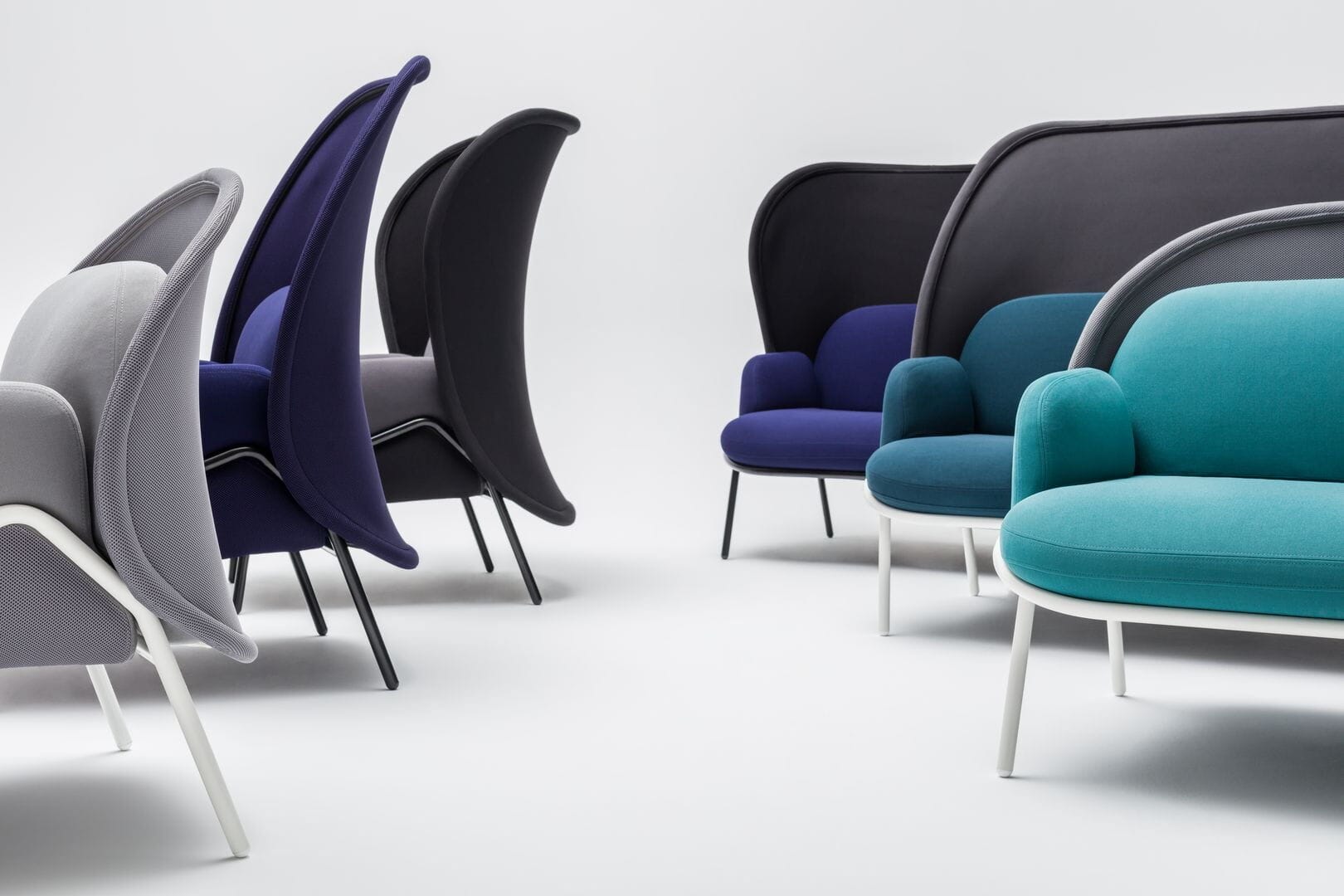 Mesh Sofa and Armchair
