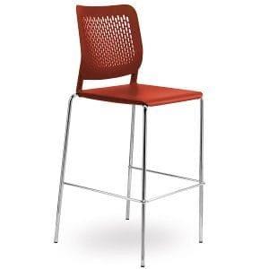 Malika high stool red