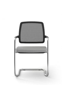 Ramunas visitor chair front view