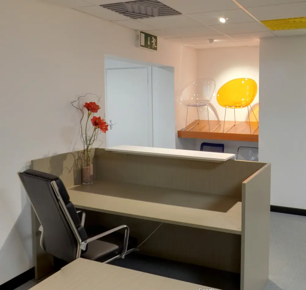 Advocate Chair in our Cork showroom back view