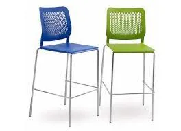 Malika stools green and blue
