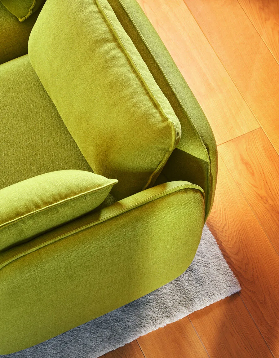 linka modular sofa corner close-up