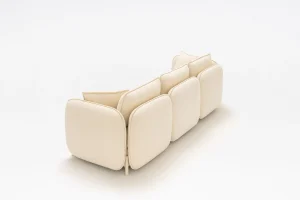 linka sofa white back view