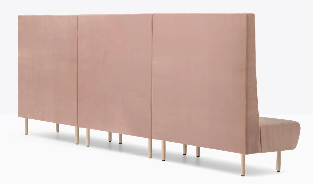 modus sofa pink back view