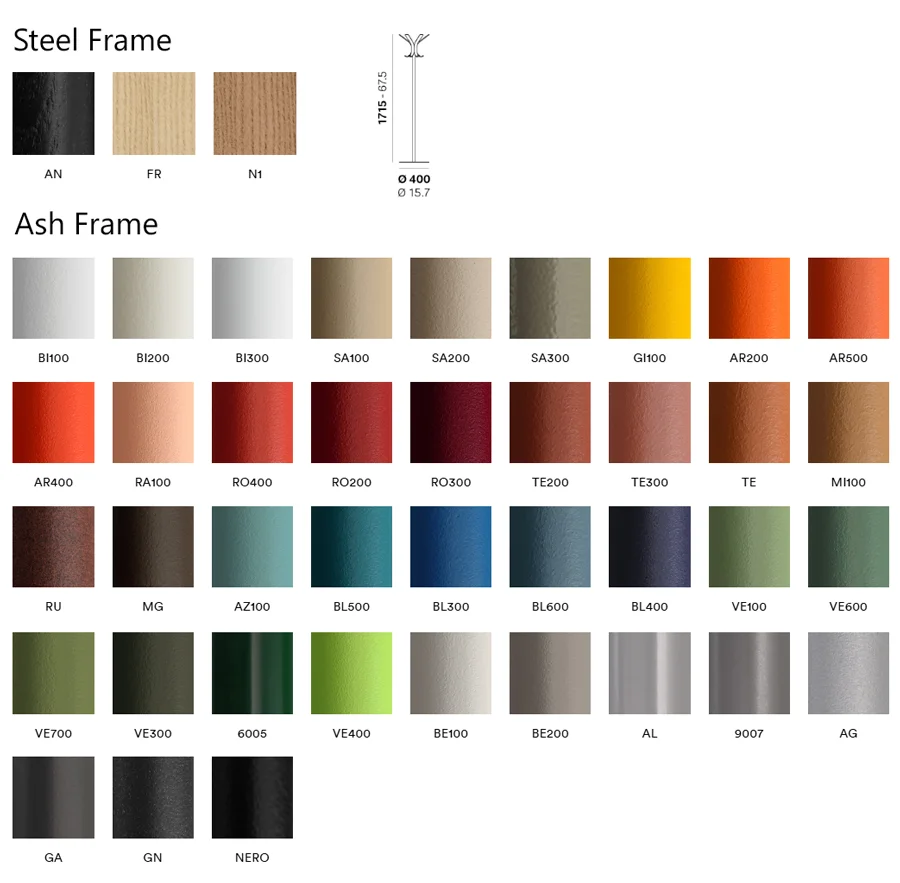 ray 5166 finishes and dimensions