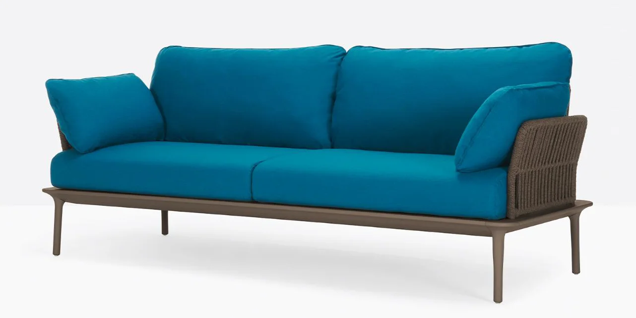 reva twist sofa blue