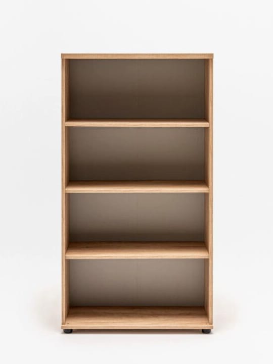 bookcase natural oak finish