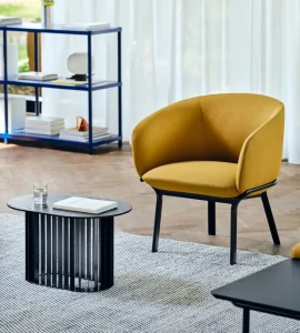 roll table with grace armchair