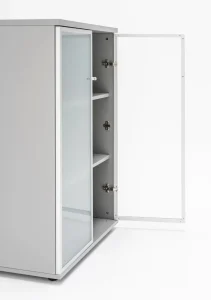 standard bookcase side view