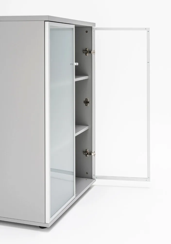 standard bookcase side view