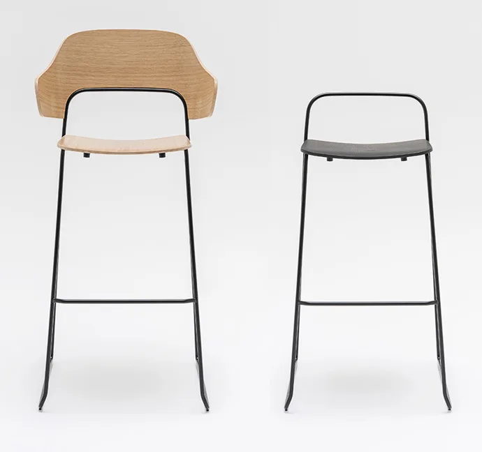 afi stools with and without backrest