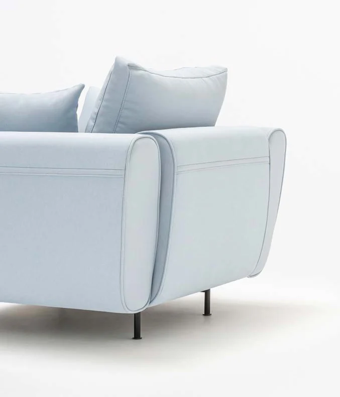 armchair lotus back view