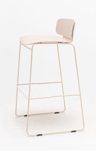 lena bar chair side view