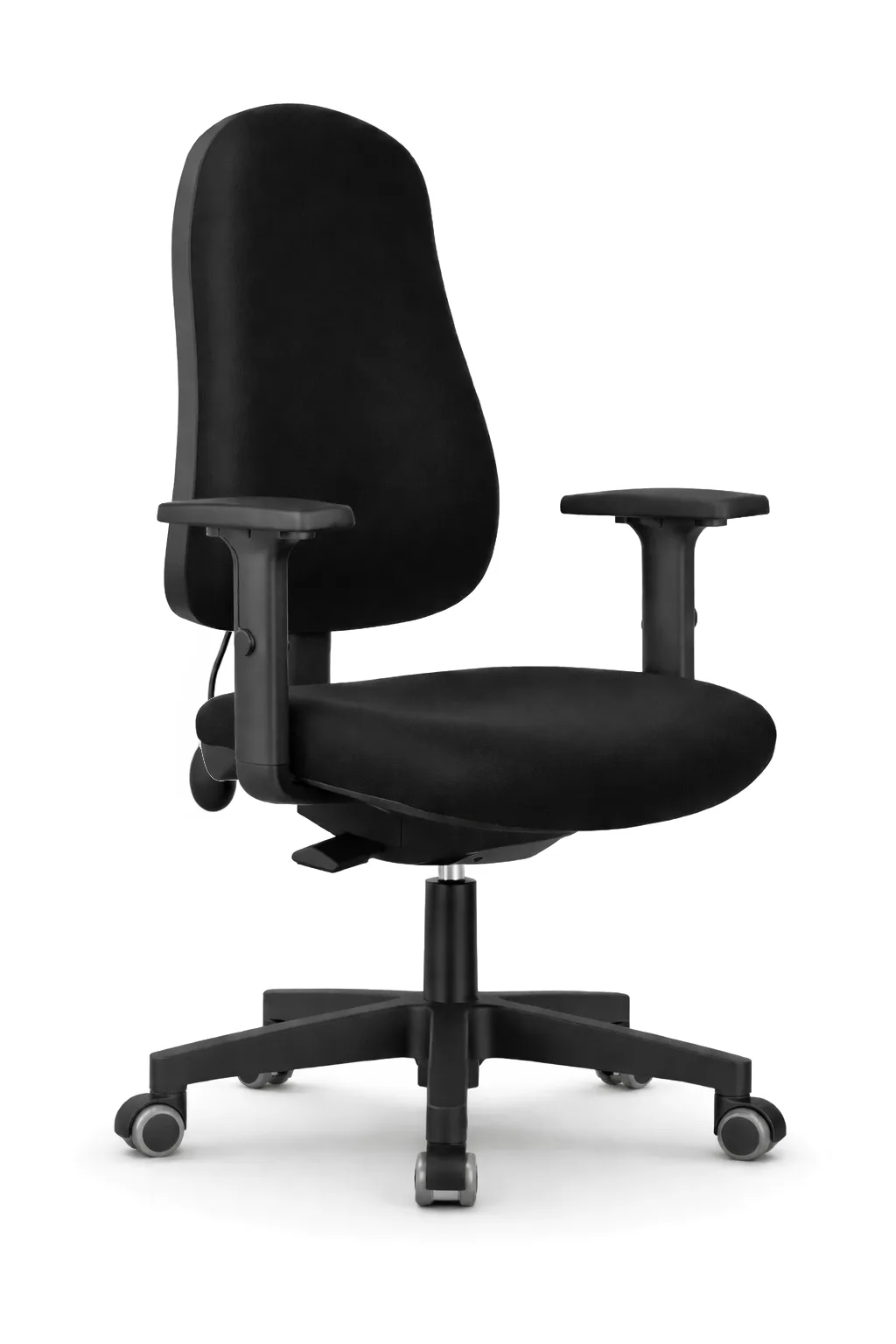 Black office task chair