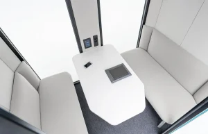 coda acoustic booth white interior