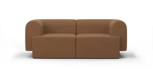 2-seat tori sofa Rust 407 upholstery