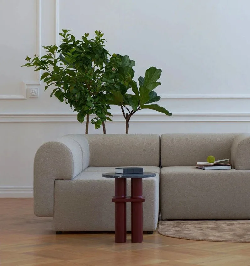 tori modular sofa in a contemporary lounge setting
