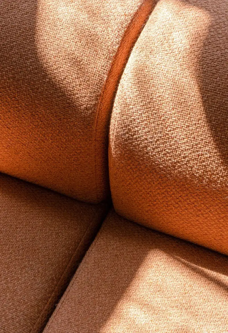 tori sofa upholstery close-up